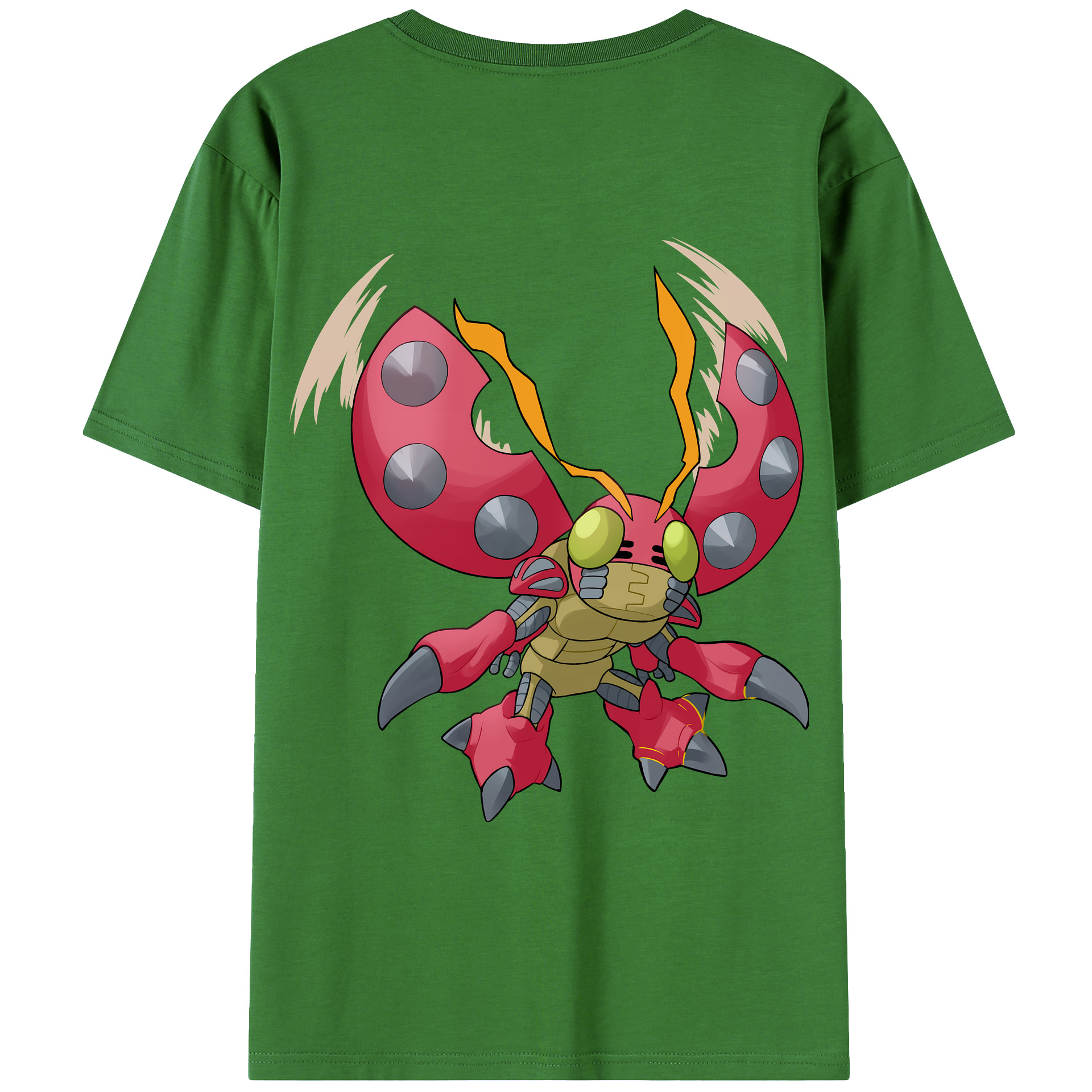 （画像用） Digimon デジタルモンスター/デジモン レディース半袖Tシャツ(バックプリント)